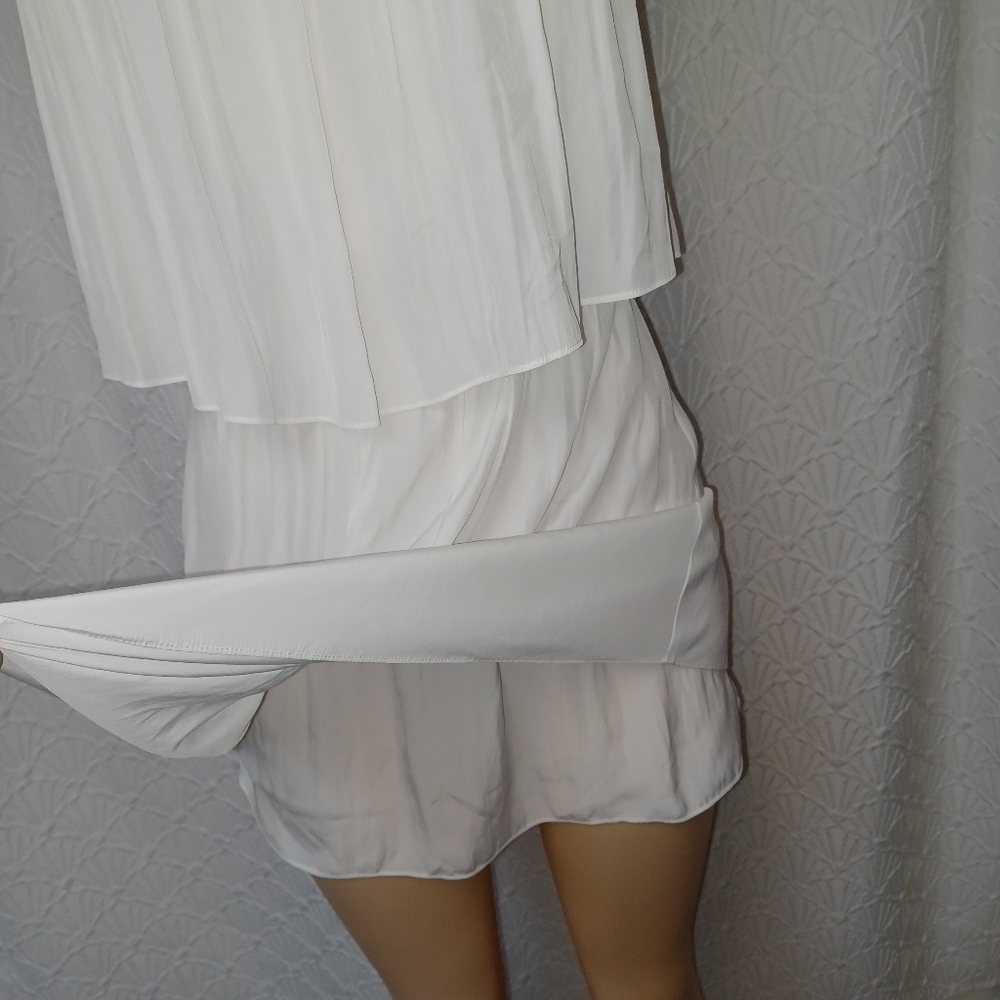 Ramy Brook  Women Dress Size XS Cream white  Off-Shoulder Dress Mini - Picture 8 of 14